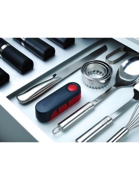 Afilador de Cuchillos Plegable Joseph Joseph Rojo Cerámica