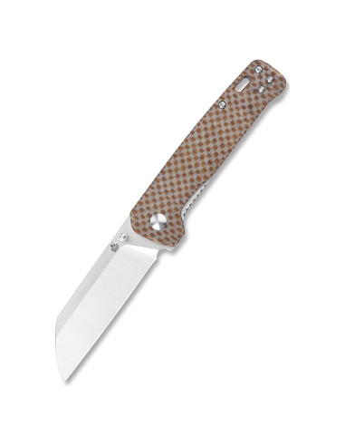 Cuchillo Plegable QSP Penguin - Hoja D2 10.16 cm - Mango Micarta