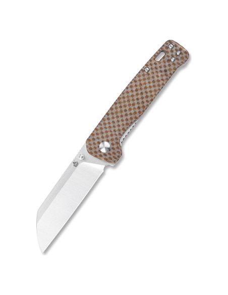 Cuchillo Plegable QSP Penguin - Hoja D2 10.16 cm - Mango Micarta