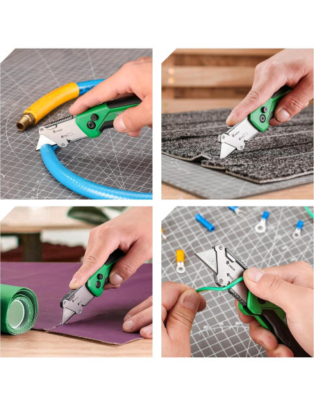 Cuchillo Utility Plegable SK con Cortador de Alambre y 4 Cuchillas