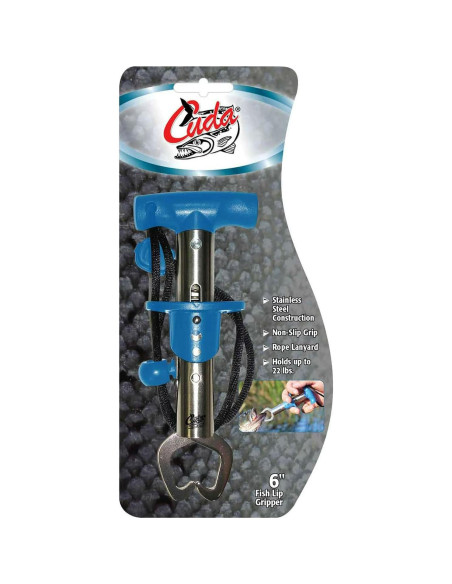 Agarrador de Labios de Pescado Cuda 23061 Acero Inoxidable