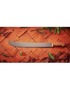 Machete Tramontina 35.56 cm Acero al Carbono Mango Madera 2