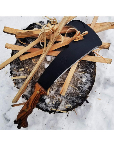 Machete Multiusos Woodman's Pal con Funda de Cuero - 43.18 cm