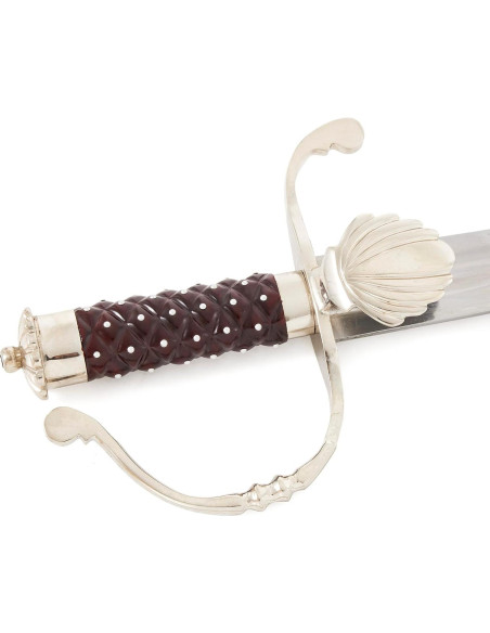 Espada de Caza Cold Steel 27.3 cm Acero 1055 con Funda