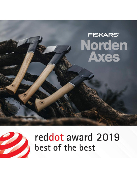 Funda de Hacha de Cuero Ecológico Fiskars 18.6x9.8cm