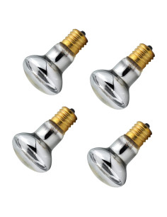 Paquete de 4 bombillas R39 E17 25W para lámparas de lava