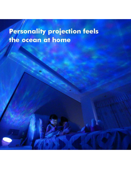Proyector de Olas del Océano TOMNEW con Control Remoto LED Proyector de Olas del Océano TOMNEW con Control Remoto LED