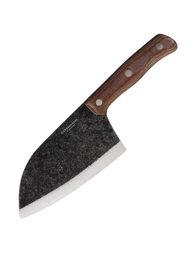Cuchillo Cleaver Serbian Kuvar Condor 28.58cm Acero 1075HC