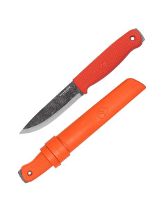 Cuchillo Bushcraft Condor Terrasaur Naranja - Acero 1095 - 10.7cm