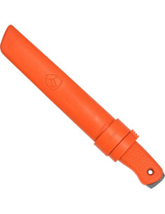 Cuchillo Bushcraft Condor Terrasaur Naranja - Acero 1095 - 10.7cm 2