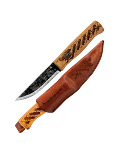 Cuchillo de hoja fija Condor Dragón Nórdico 9.7 cm Acero Carbono