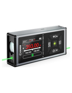 Medidor Láser CIGMAN CD-60G 120m Verde Recargable con Nivel