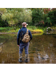 Bolsa de Pesca Piscifun Sling Caqui 30x21x10 cm Resistente 2