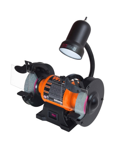 Amoladora de Banco WEN BG4276 6 Pulgadas 2.1A con Luz