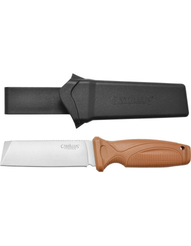 Cuchillo de Hoja Fija Camillus Swedge 21.6 cm Marrón Acero Inoxidable
