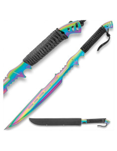 Espada Fantasía Atlantis Black Legion 71.12 cm Acero Inoxidable