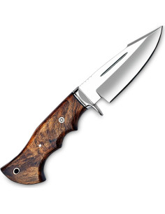 Cuchillo de Caza WARIVO KNIFE 10" Acero D2 Mango Madera 2