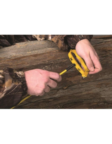 Afiladora de Puntas de Flecha Smith's - Camo - Ligera y Duradera