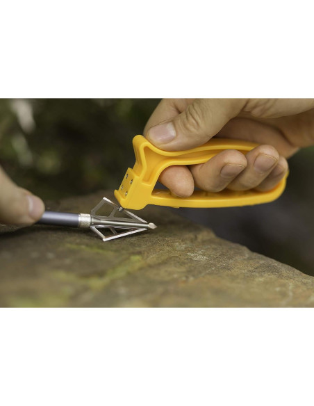 Afiladora de Puntas de Flecha Smith's - Camo - Ligera y Duradera