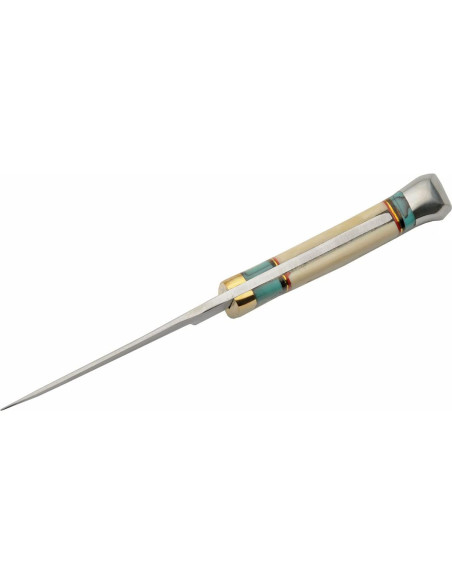 Cuchillo de Caza Szco Supplies 203454-BO con Funda de Cuero