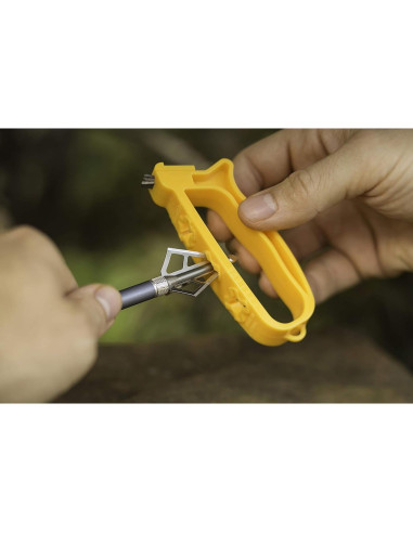 Afiladora de Puntas de Flecha Smith's - Camo - Ligera y Duradera