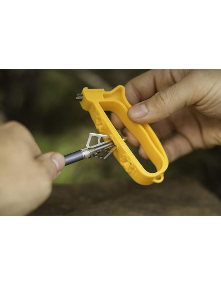 Afiladora de Puntas de Flecha Smith's - Camo - Ligera y Duradera