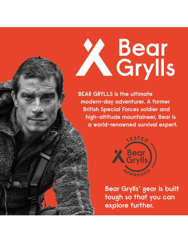 Bivvy de Emergencia Bear Grylls - Saco Compacto Reutilizable