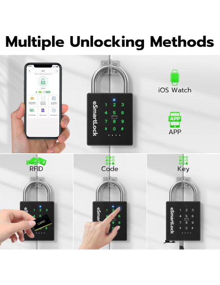 Candado Inteligente eLinkSmart YL-P12BC NFC y Bluetooth
