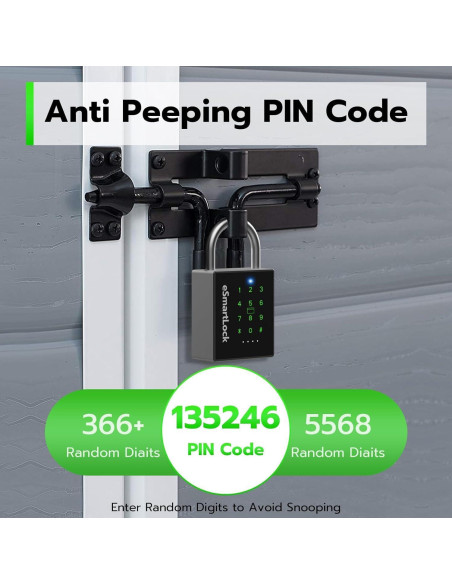 Candado Inteligente eLinkSmart YL-P12BC NFC y Bluetooth