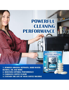 Tabletas de Limpieza para Cafetera 12 Unidades Puresoak 2
