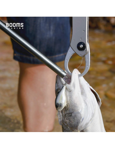 Quitanzuelos Booms Fishing R2 Aluminio 23x9 cm Negro