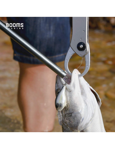 Quitanzuelos Booms Fishing R2 Aluminio 23x9 cm Negro