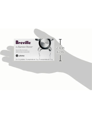 Tabletas de limpieza para espresso Breville BEC250 - 8 unidades