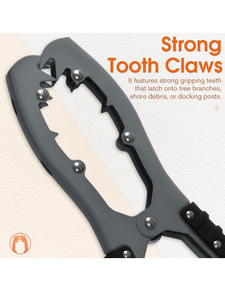 Agarre de Ancla Antidious Kayak con Paracord 5m y Gancho