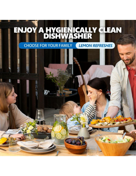 Tabletas Limpiadoras USKICH para Lavavajillas 24 Unidades