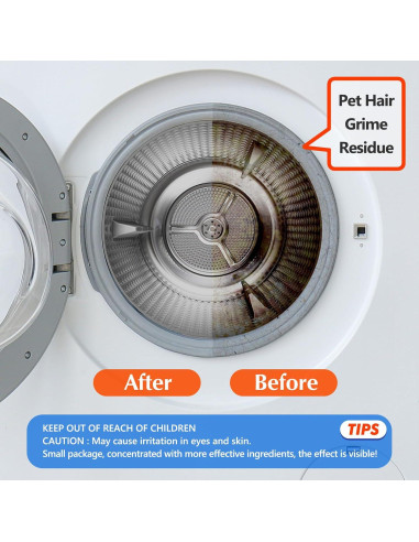 Limpiador de Lavadora USKICH 36 Tabletas para Mascotas