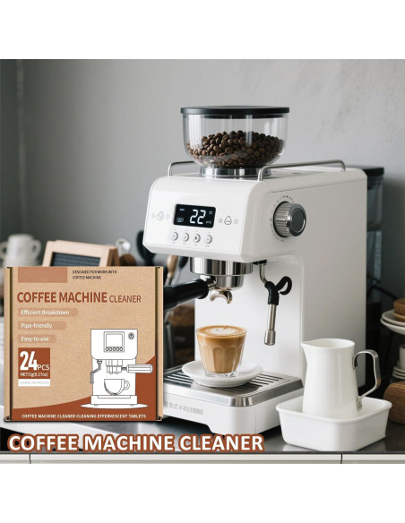 Tabletas Limpiadoras de Cafeteras HI FINE CARE, 24 Unidades