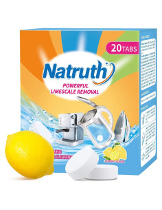 NATRUTH 20 Tabletas Desincrustantes para Cafetera y Tetera