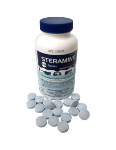 Tabletas Desinfectantes Steramine 150 Tabletas - 3 Botellas 2