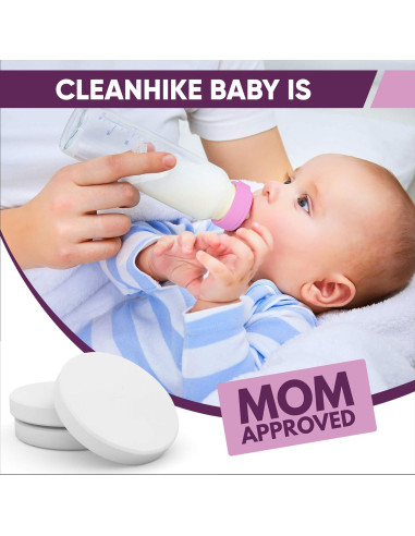 Tabletas de Limpieza para Botellas de Agua CleanHike - 30 Unidades