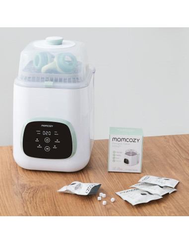 Bloque de Lavado Momcozy KleanPal Pro - 120 Tabletas Desincrustantes