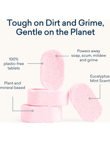 Limpiador de Baño Ecológico BLUELAND, Recarga 10 Tabletas 710 ml