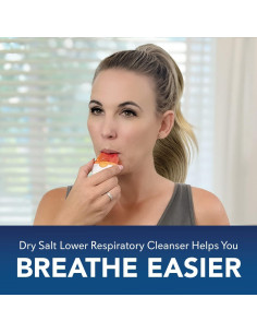 Inhalador de Sal Seca SinuCleanse 100% Natural 17.78cm 2