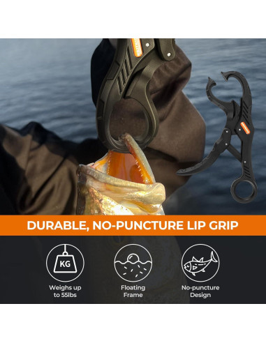 KastKing Kit de Herramientas de Pesca 8 Piezas - Acero Inoxidable