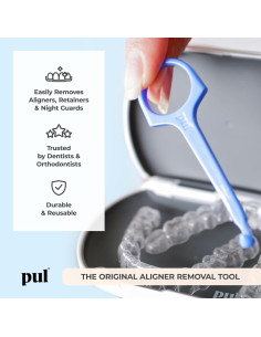 Herramienta de Remoción de Alineadores PUL - Paquete de 4 - Blanco 2