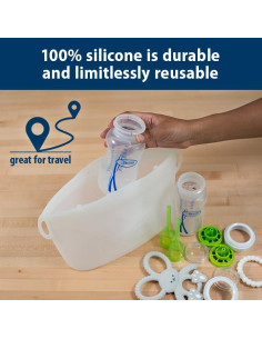 Bolsa Esterilizadora de Vapor Dr. Brown's 100% Silicona 250 mL 2