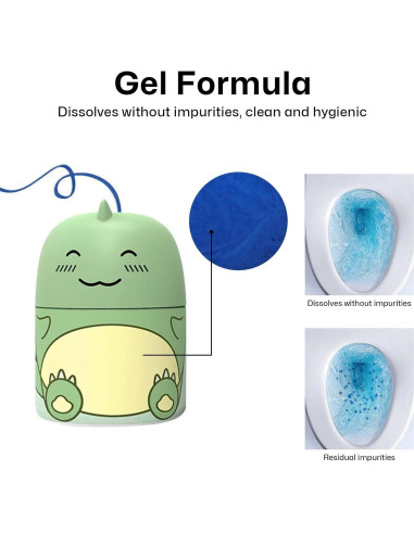 Limpiador de Inodoro MOGOXION Gel Dinosaurio Aroma Fresco 300g