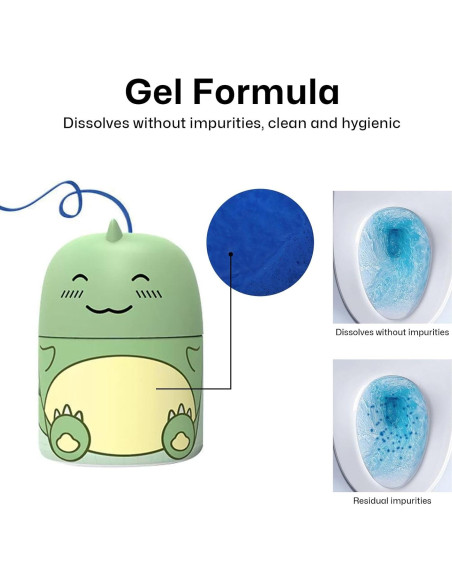 Limpiador de Inodoro MOGOXION Gel Dinosaurio Aroma Fresco 300g