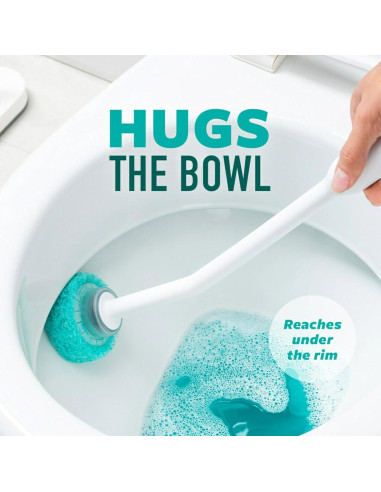 Limpiador de Inodoro Scotch-Brite Power Scour Kit 4 Recargas