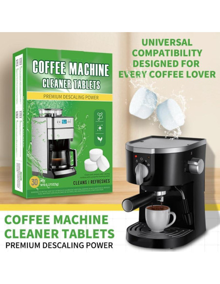 Tabletas Limpiadoras de Cafeteras HI FINE CARE - 30 Unidades